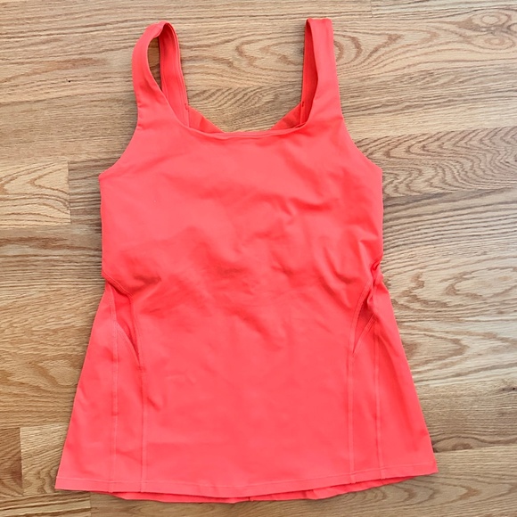 Lululemon Rise and Flow Tank Cape Red (8) - Picture 2 of 16